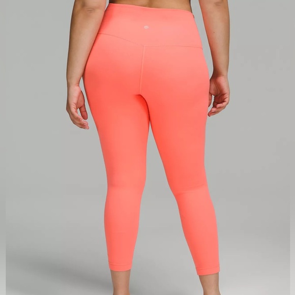 lululemon align leggings size 6 raspberry cream 25” NWT - Picture 5 of 11